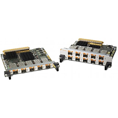 Cisco 10-Port Gigabit Ethernet Shared Port Adapter - 1 - 10 x Expansion Slots