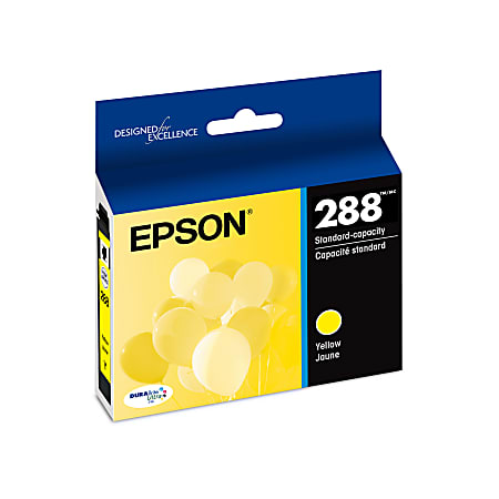 Epson® 288 DuraBrite® Ultra Yellow Ink Cartridge, T288420-S