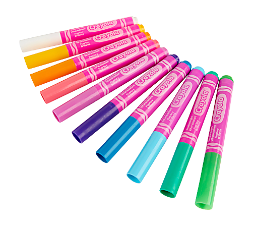   Basics Broad Line Washable Markers, 15 Colors, 10 pack :  Toys & Games