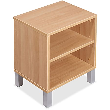 Lorell® Concordia Series Desktop Storage, 2-Shelf, for 66"W Desk, Latte