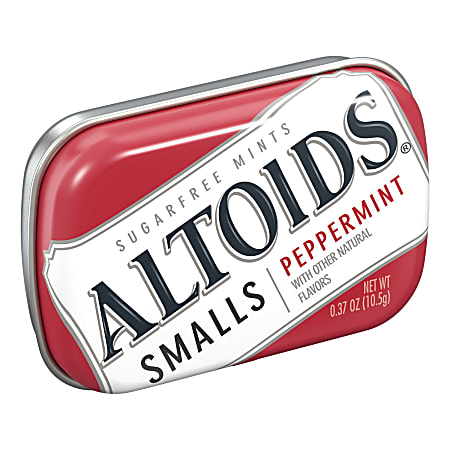 Altoids Curiously Strong Mints Sugar Free Peppermint 0.33 Oz Pack Of 9 ...