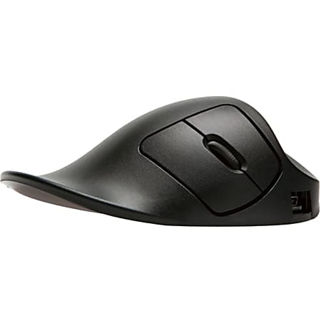 HandShoeMouse M2WB-LC Mouse - BlueTrack - Cable - Black - USB - 1500 dpi - Scroll Wheel - 2 Button(s) - Medium Right handed