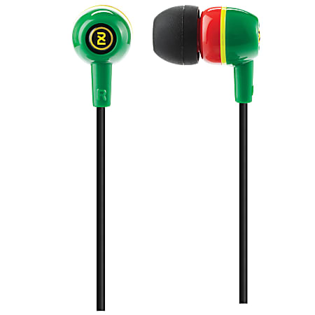 Skullcandy Spoke 2XL Earbuds, Rasta