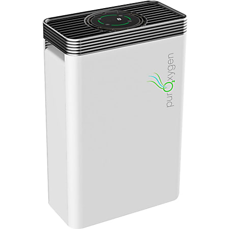 PURO²XYGEN P500 - Hepa Air Purifier for Home with UV Light Sanitizer & Ionizer, Up to 550 sq ft Large Room Air Purifier, 6-Stage Air Cleaner for Smoke, Odor, Dust, Pet Dander, Mold, Allergens - HEPA, Activated Carbon, Ultraviolet, Ionizer - 550 Sq. ft.