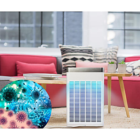 PUROandsup2XYGEN P500 Hepa Air Purifier for Home with UV Light