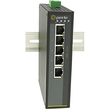 Perle IDS-105G-S2SC70 - Industrial Ethernet Switch - 6 Ports - 10/100/1000Base-T, 1000Base-ZX - 2 Layer Supported - 07010900