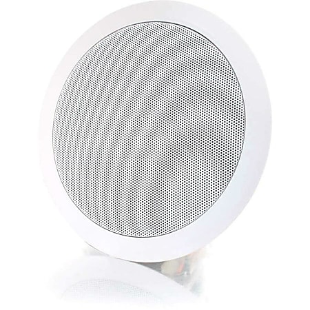 C2G 5in Ceiling Speaker - Speaker - 2-way - white