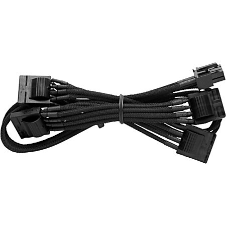 Corsair Professional Series Gold AX1200 Individually Sleeved Modular Cables - Black