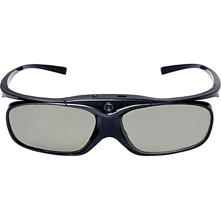 Viewsonic PGD-350 3D Glasses - For Projector - Shutter - 26.25 ft - LCD - 1,200:1 - DLP Link - Battery Rechargeable
