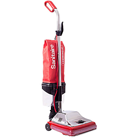 Sanitaire SC887 TRADITION Upright Vacuum - Bagless - Brushroll - Carpet - 50 ft Cable Length - Red