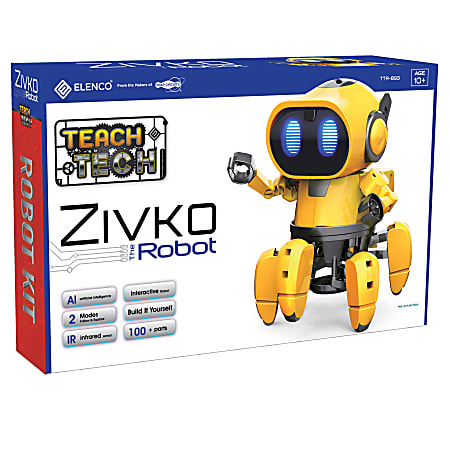 Elenco Electronics Teach Tech Zivko The Robot Kit