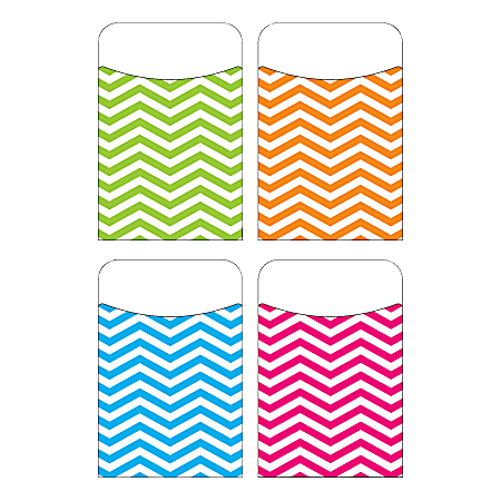 TREND Terrific Pockets™ Variety, Looking Sharp, 3 1/2" x 5 1/4", 40 Per Pack, 4 Packs