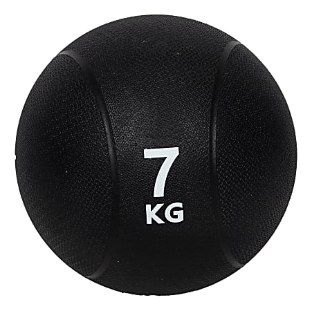 Mind Reader 7KG Medicine Ball, Black