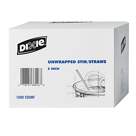 Dixie Coffee Stirrers Box Of 1000 Stirrers - Office Depot