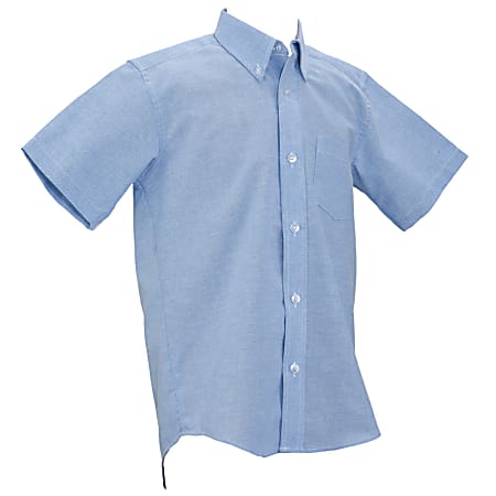 Royal Park Unisex Uniform, Short-Sleeve Polo Shirt, Small, Blue