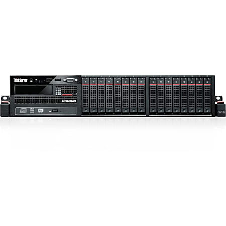 Lenovo ThinkServer RD440 70B3004CUX 2U Rack Server - Intel Xeon E5-2440 v2 Octa-core (8 Core) 1.90 GHz - 8 GB Installed DDR3L SDRAM - Serial ATA/600, 6Gb/s SAS Controller - 0, 1, 5, 6, 10, 50, 60 RAID Levels - 800 W