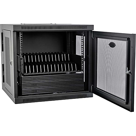 Tripp Lite Charging Station Wall Mount 16-Port AC Outlet Tablet iPad Android