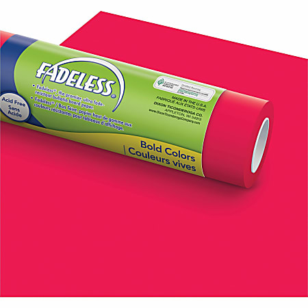 Red craft paper on sale roll