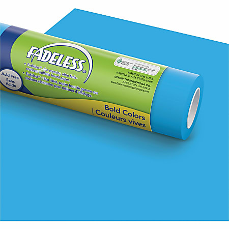  Pacon 57305 Fadeless Paper Roll, 48-Inch x 50 ft., Black -  Single Roll : Office Products