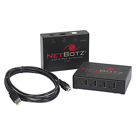 APC NetBotz NBAC0208 4-Port Cat5 Pod Extender