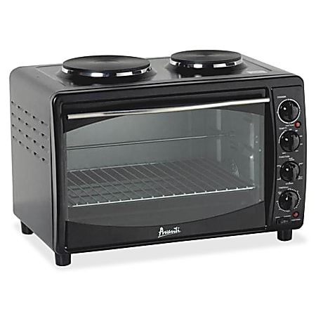 Avanti MKB42B Multifunction Compact Cooking Oven, 15 1/2"H x 22 1/4"W x 15 3/4"D, Black