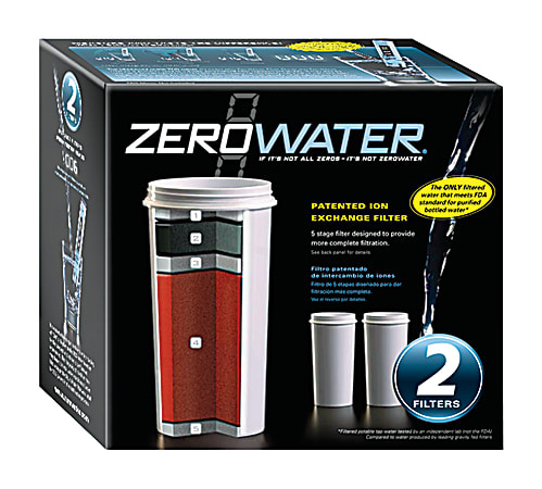 ZeroWater Filtration Systems Replacement Filters, Pack Of 2