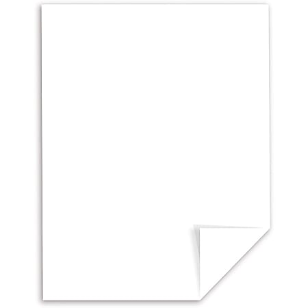 Neenah Paper Exact Vellum Bristol Cover Stock, 94 Bright, 67lb, 8.5 x 11,  White, 250/Pack (8021881318)