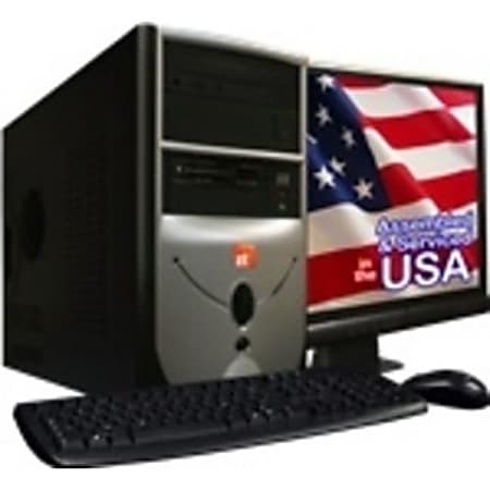 ZT Element 2134Na Desktop PC with AMD Athlon™ II X2 Dual-Core Processor 255, 18.5" LCD Monitor
