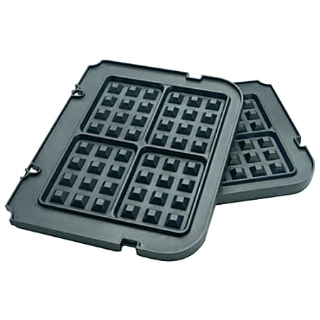 Cuisinart® GR-WAFP Waffle Plates For CuisinartGR-4N, Set Of 2