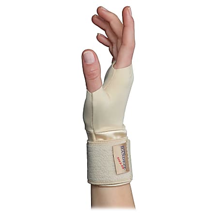 Dome Handeze Therapeutic Support Gloves, Medium, Beige