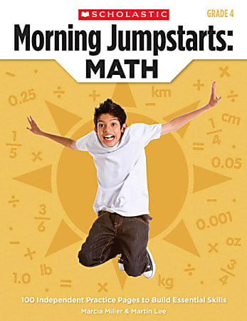 Scholastic Morning Jumpstarts: Math, Grade 4