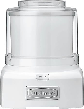 Cuisinart™ Automatic Frozen Yogurt/Sorbet & Ice Cream Maker, White