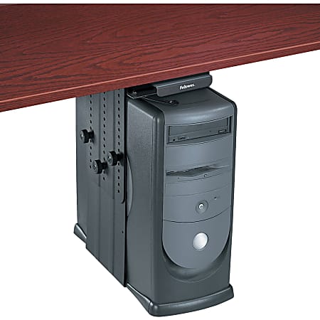 Fellowes Professional Series Underdesk CPU Support - Adjustable Height - 40 lb Load Capacity - 1 Each