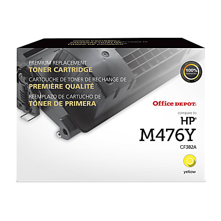 Office Depot® Brand OD312AY Remanufactured Yellow Toner Cartridge Replacement for HP 312A