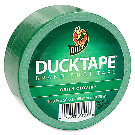 Duck Brand Brand Color Duct Tape - 20 yd Length x 1.88" Width - 1 / Roll - Green