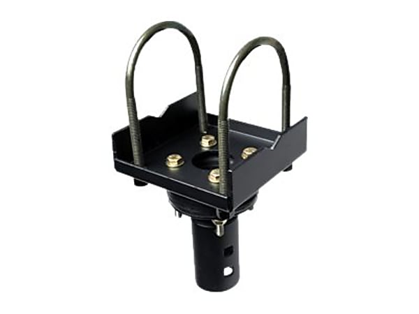 Peerless DCT300 - Mounting component (extension column, ceiling plate, stress decoupler) - black