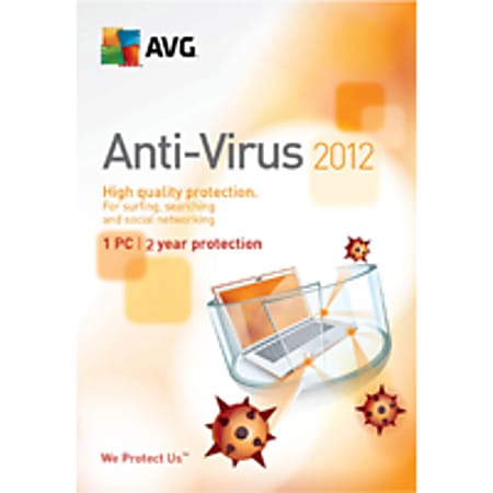 AVG Anti-Virus 2012 (1 User / 2 year), Download Version