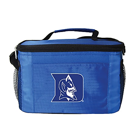 Kolder NCAA 6-Pack Cooler Bag, Duke Blue Devils, 8" x 10" x 6", Royal
