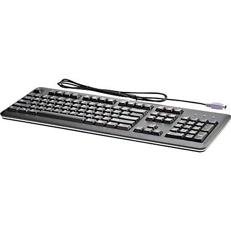HP PS/2 Keyboard - Cable Connectivity - PS/2 Interface - English (US) - PC