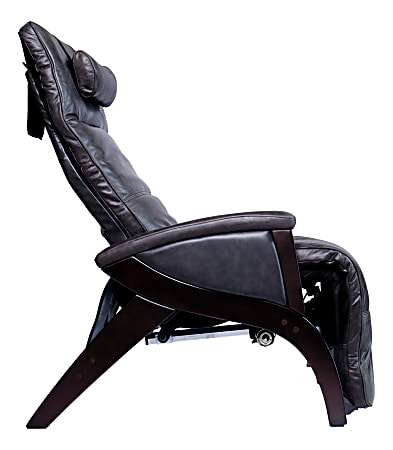 HoMedics Svago Newton Massage Chair CarbonDark Walnut Office Depot