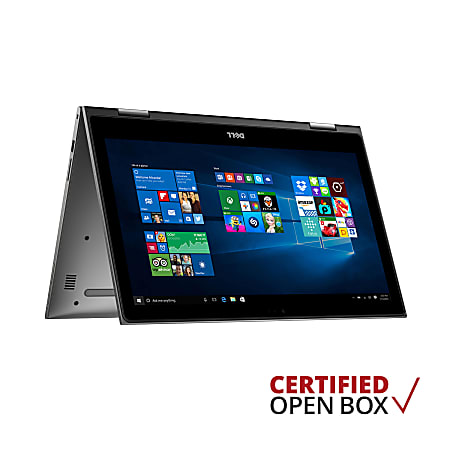Dell™ Inspiron 15 5000 Series 2-in-1 Laptop, "Certified Open Box", 15.6" Touchscreen, Intel® Core® i7, 8GB Memory, 1TB Hard Drive, Windows® 10 Home