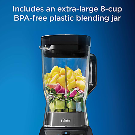 Oster Texture Select 8 Cup 1200W All Metal Drive Plastic Jar