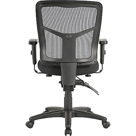 Lorell Ergo Lumbar Back Support Mesh Black - Office Depot