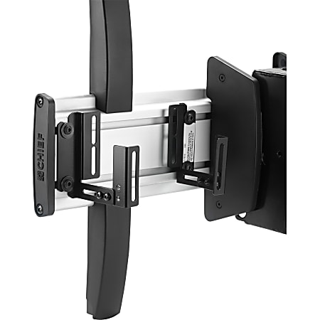 Chief Fusion Ultrawide Dual Monitor Clamp Accessory - For Displays 37-60" - Metal - Black