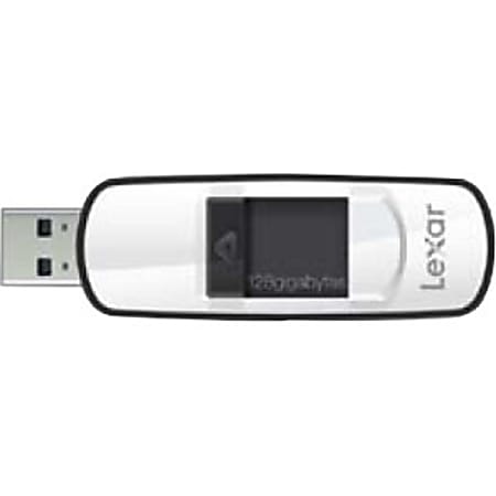 Lexar JumpDrive S73 USB 3.0 Flash Drive, 128GB, White