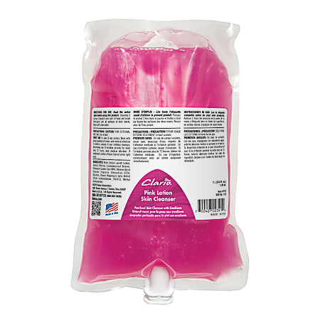 Betco® Pink Lotion Skin Cleanser, 1000 mL, Pack Of 6