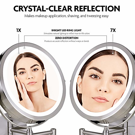 Ovente makeup mirror on sale