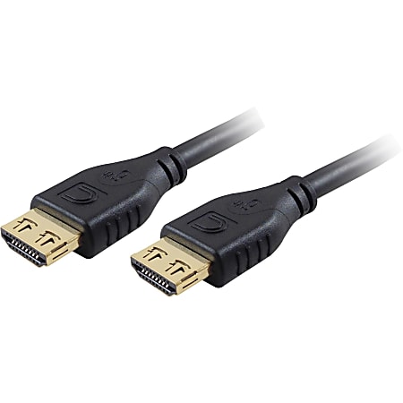 Comprehensive MicroFlex Pro AV/IT Series High Speed HDMI Cable with ProGrip Jet Black