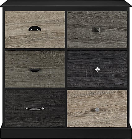 Ameriwood™ Home Blackburn 6-Door Storage Cabinet, Multicolor