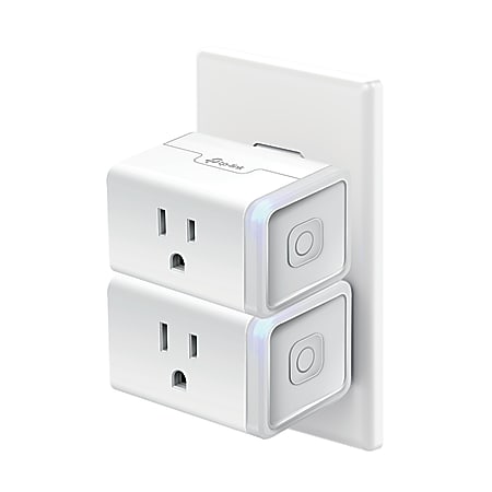 TP-LINK Smart Wi-Fi Plug Mini, Pack Of 2, HS105 KIT